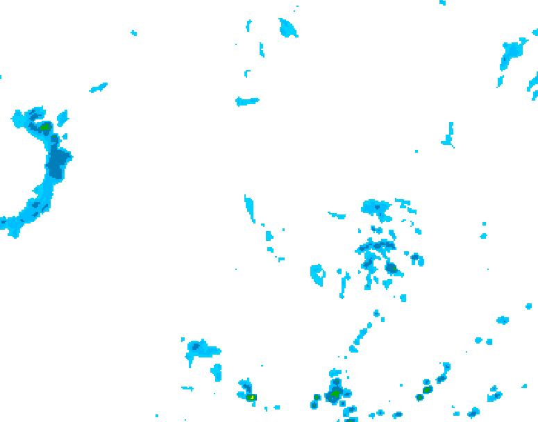 GDPS precipitation 114 hour forecast chart for Canada based on 2026/06/10 0000Z data