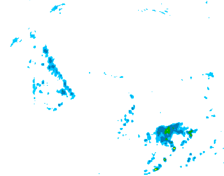 GDPS precipitation 162 hour forecast chart for Canada based on 2026/06/10 0000Z data