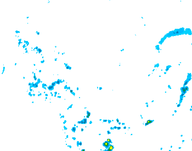 GDPS precipitation 240 hour forecast chart for Canada based on 2026/06/10 0000Z data