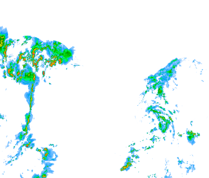Weather radar data valid at 2026/06/10 01:18 UTC