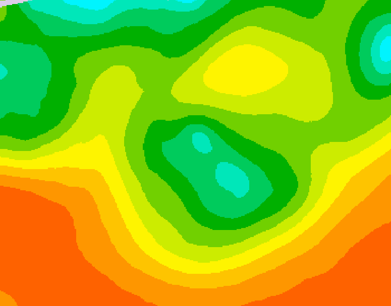 GDPS 500 millibar geopotential height 108 hour forecast chart for Canada based on 2026/06/11 0000Z data