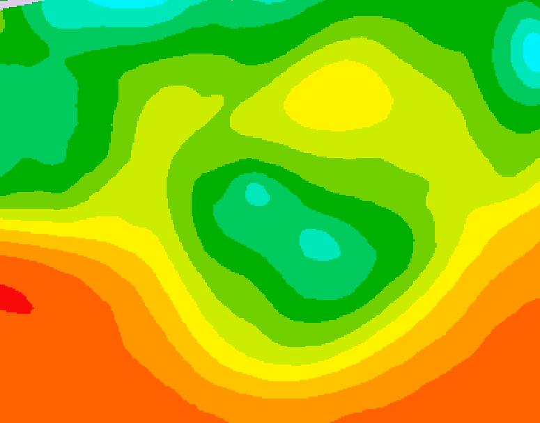 GDPS 500 millibar geopotential height 114 hour forecast chart for Canada based on 2026/06/11 0000Z data