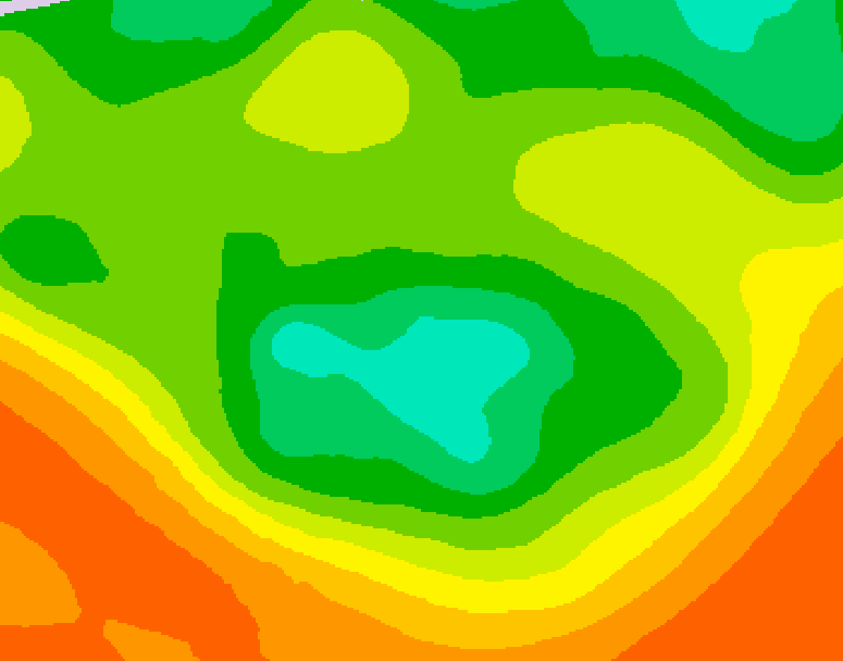 GDPS 500 millibar geopotential height 156 hour forecast chart for Canada based on 2026/06/11 0000Z data