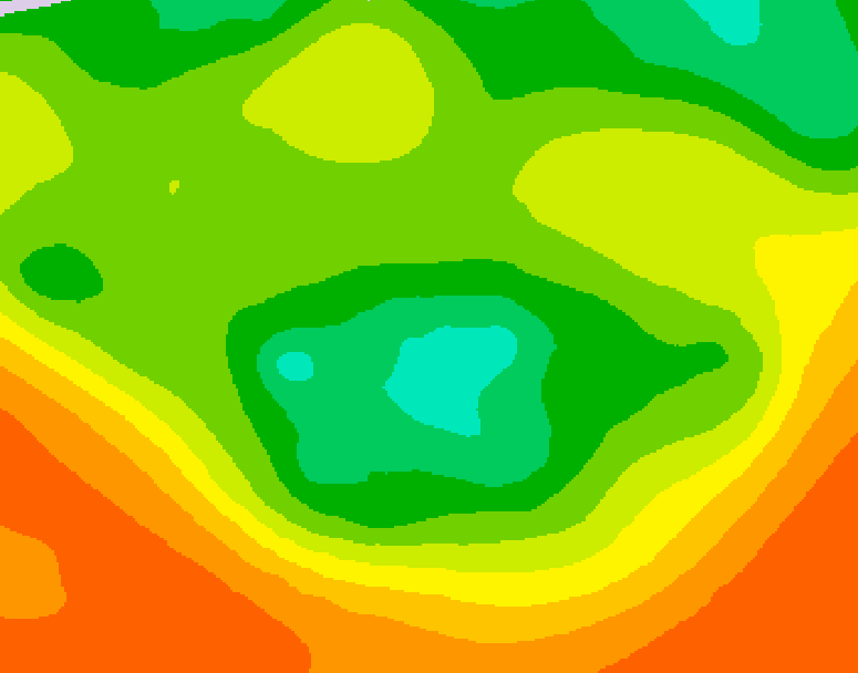 GDPS 500 millibar geopotential height 162 hour forecast chart for Canada based on 2026/06/11 0000Z data