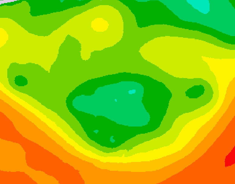 GDPS 500 millibar geopotential height 168 hour forecast chart for Canada based on 2026/06/11 0000Z data