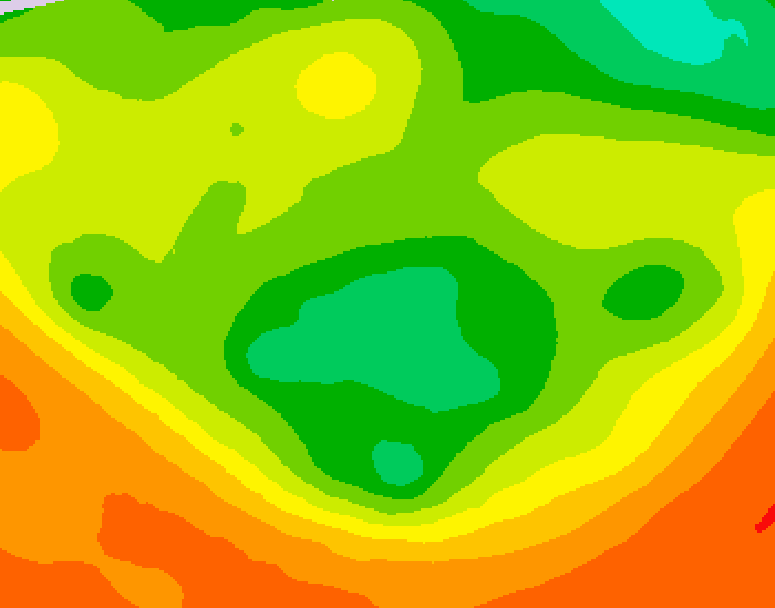 GDPS 500 millibar geopotential height 174 hour forecast chart for Canada based on 2026/06/11 0000Z data