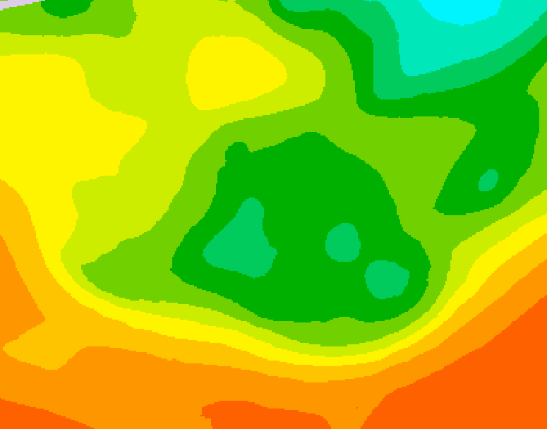 GDPS 500 millibar geopotential height 204 hour forecast chart for Canada based on 2026/06/11 0000Z data