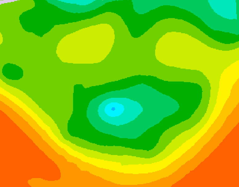 GDPS 500 millibar geopotential height 144 hour forecast chart for Canada based on 2026/06/11 1200Z data
