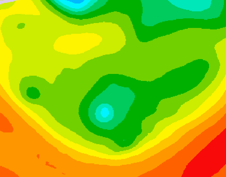 GDPS 500 millibar geopotential height 168 hour forecast chart for Canada based on 2026/06/11 1200Z data