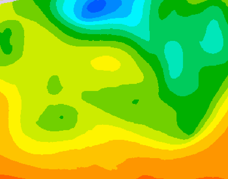 GDPS 500 millibar geopotential height 240 hour forecast chart for Canada based on 2026/06/11 1200Z data