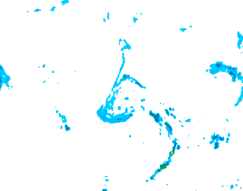 GDPS precipitation 042 hour forecast chart for Canada based on 2026/06/11 0000Z data