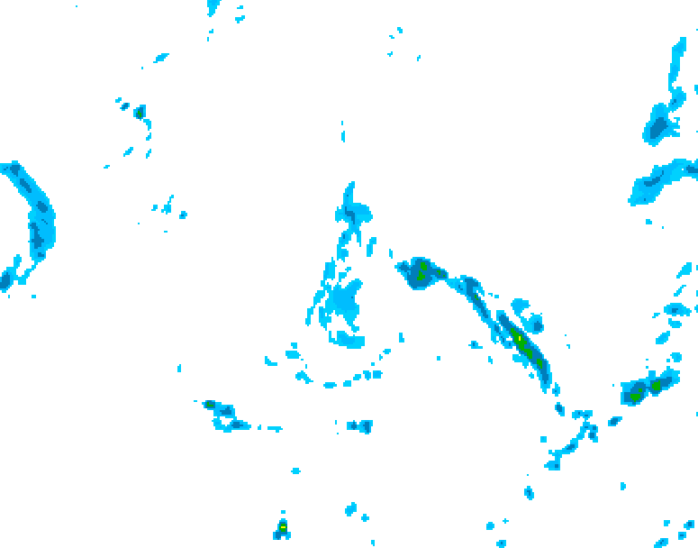 GDPS precipitation 054 hour forecast chart for Canada based on 2026/06/11 0000Z data