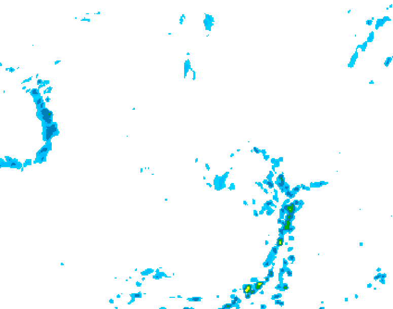 GDPS precipitation 096 hour forecast chart for Canada based on 2026/06/11 0000Z data