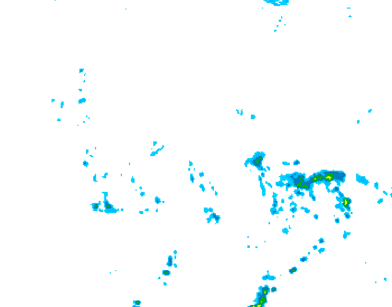 GDPS precipitation 210 hour forecast chart for Canada based on 2026/06/11 0000Z data
