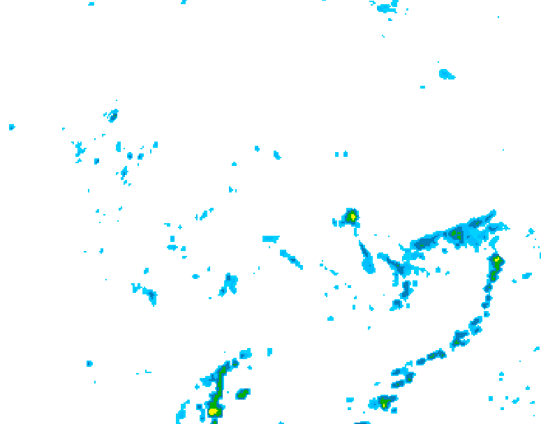 GDPS precipitation 216 hour forecast chart for Canada based on 2026/06/11 0000Z data