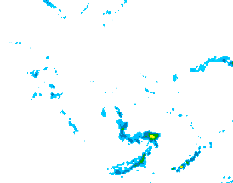 GDPS precipitation 168 hour forecast chart for Canada based on 2026/06/11 1200Z data