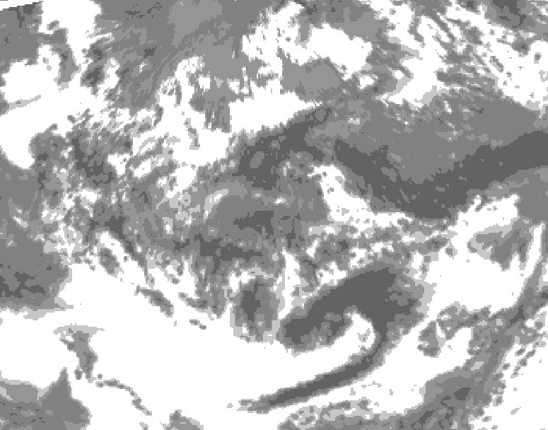 GDPS total cloud 186 hour forecast chart for Canada based on 2026/06/11 0000Z data