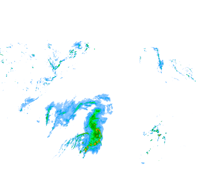 Weather radar data valid at 2026/06/11 16:06 UTC