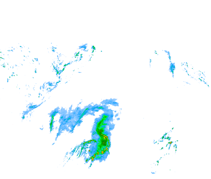 Weather radar data valid at 2026/06/11 16:18 UTC