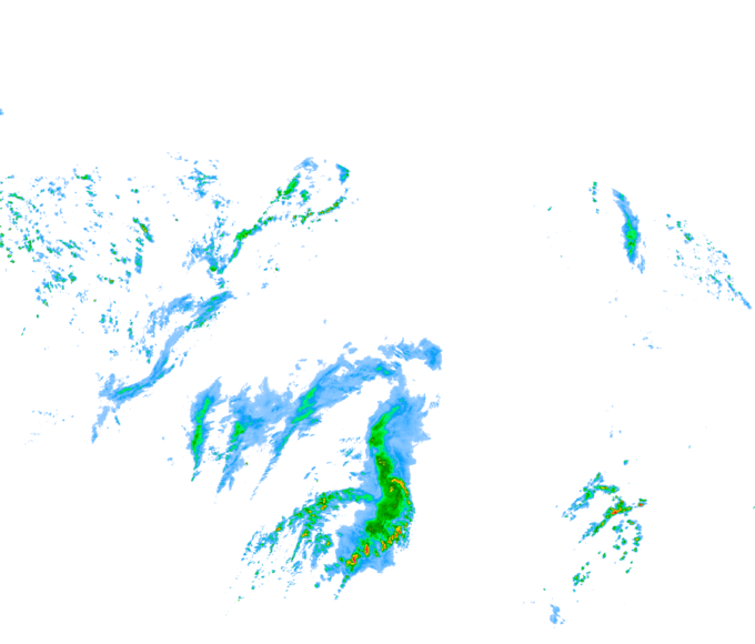 Weather radar data valid at 2026/06/11 17:06 UTC