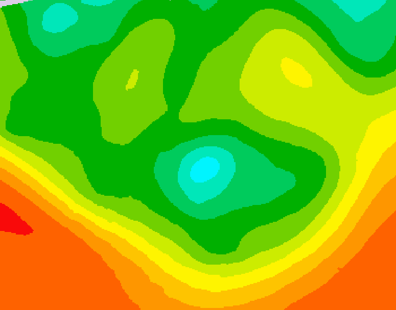 GDPS 500 millibar geopotential height 120 hour forecast chart for Canada based on 2026/06/12 0000Z data