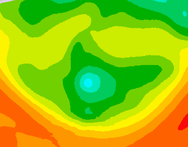 GDPS 500 millibar geopotential height 144 hour forecast chart for Canada based on 2026/06/12 0000Z data