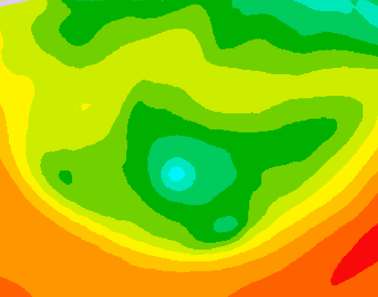 GDPS 500 millibar geopotential height 156 hour forecast chart for Canada based on 2026/06/12 0000Z data