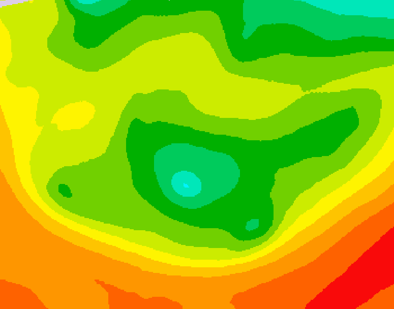 GDPS 500 millibar geopotential height 162 hour forecast chart for Canada based on 2026/06/12 0000Z data