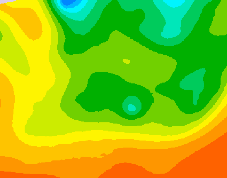 GDPS 500 millibar geopotential height 198 hour forecast chart for Canada based on 2026/06/12 0000Z data