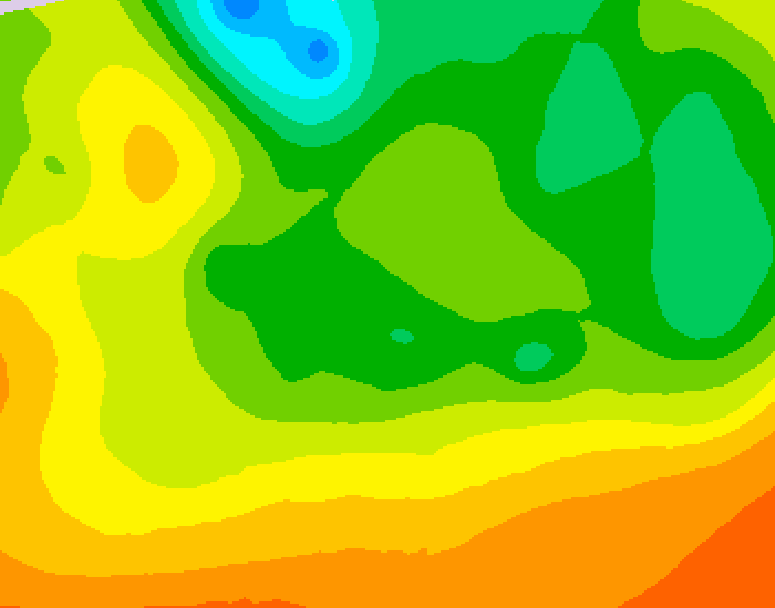 GDPS 500 millibar geopotential height 228 hour forecast chart for Canada based on 2026/06/12 0000Z data