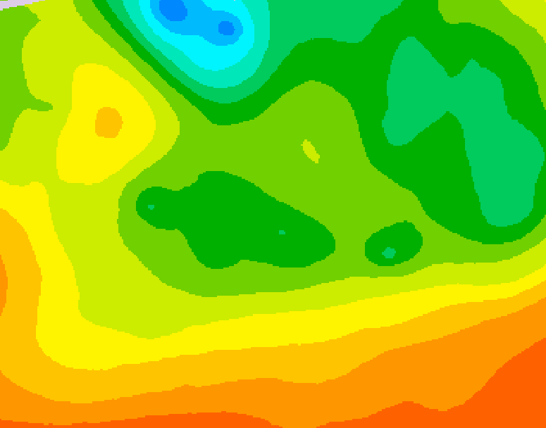 GDPS 500 millibar geopotential height 234 hour forecast chart for Canada based on 2026/06/12 0000Z data