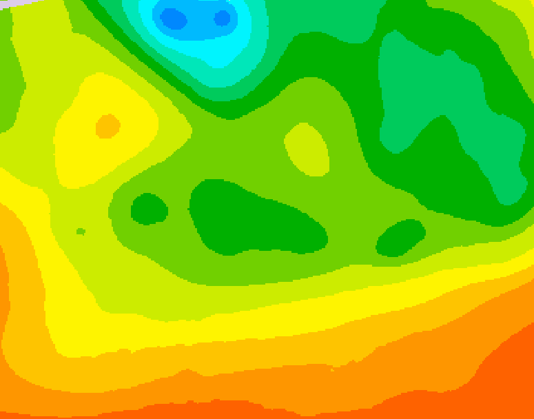 GDPS 500 millibar geopotential height 240 hour forecast chart for Canada based on 2026/06/12 0000Z data