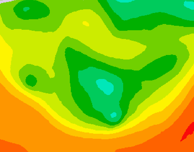 GDPS 500 millibar geopotential height 144 hour forecast chart for Canada based on 2026/06/12 1200Z data