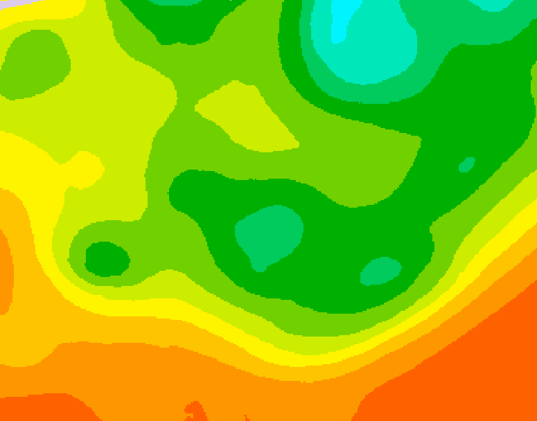 GDPS 500 millibar geopotential height 168 hour forecast chart for Canada based on 2026/06/12 1200Z data