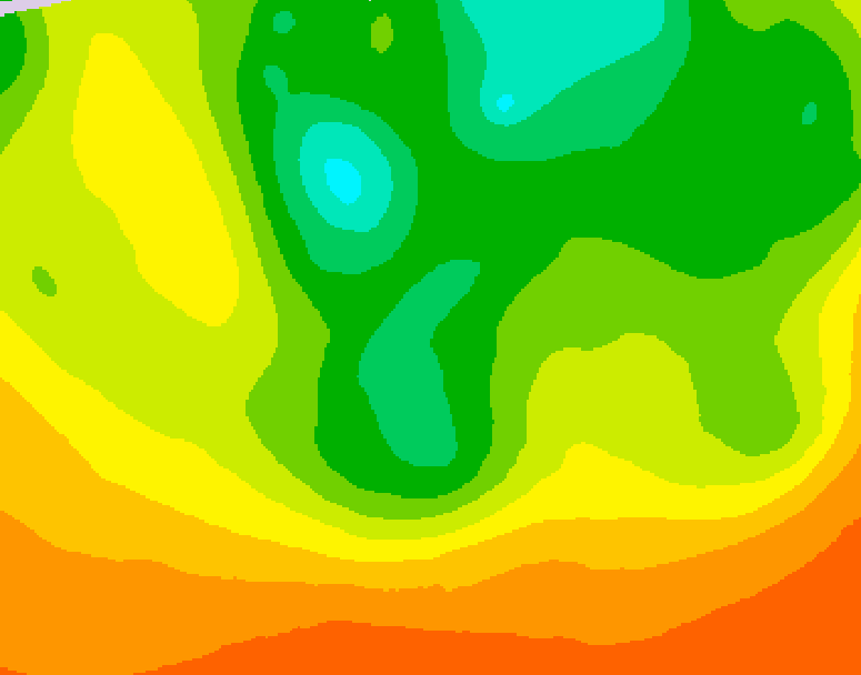 GDPS 500 millibar geopotential height 240 hour forecast chart for Canada based on 2026/06/12 1200Z data