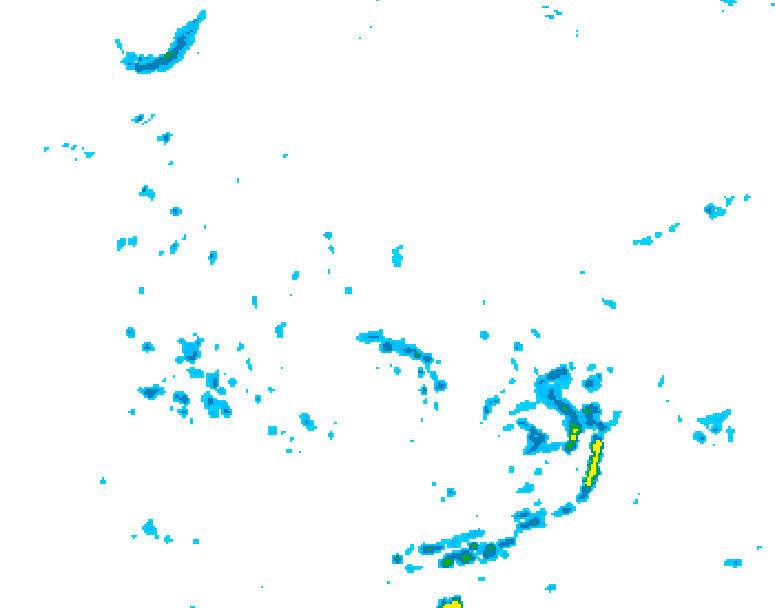 GDPS precipitation 168 hour forecast chart for Canada based on 2026/06/12 0000Z data
