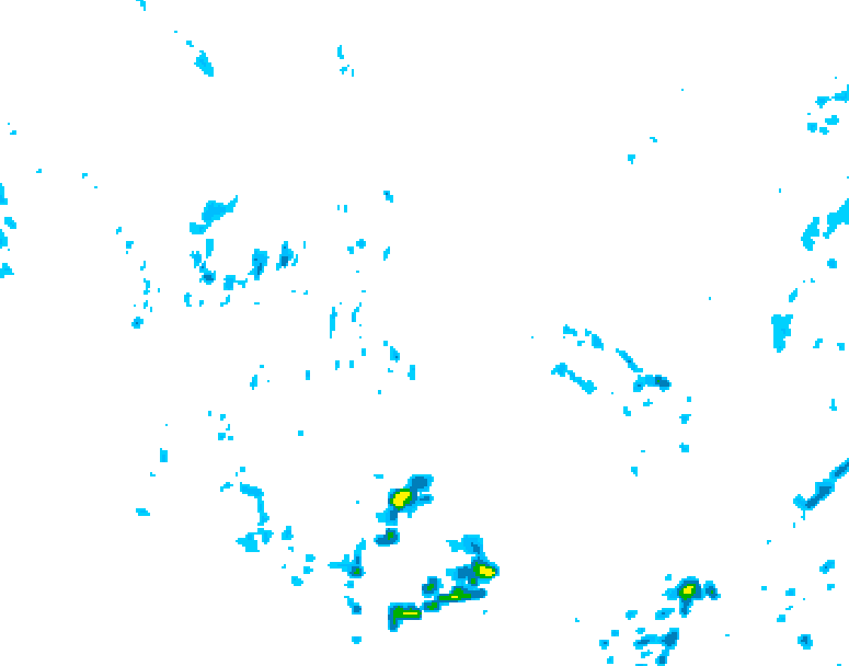 GDPS precipitation 216 hour forecast chart for Canada based on 2026/06/12 0000Z data