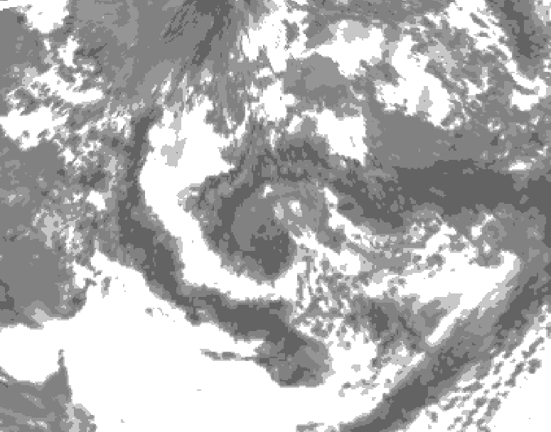 GDPS total cloud 138 hour forecast chart for Canada based on 2026/06/12 0000Z data