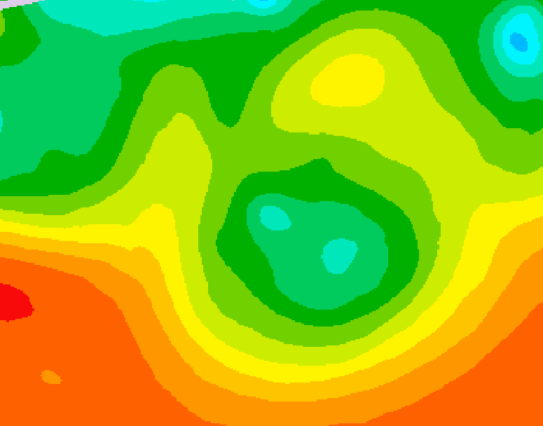 GDPS 500 millibar geopotential height 066 hour forecast chart for Canada based on 2026/06/13 0000Z data
