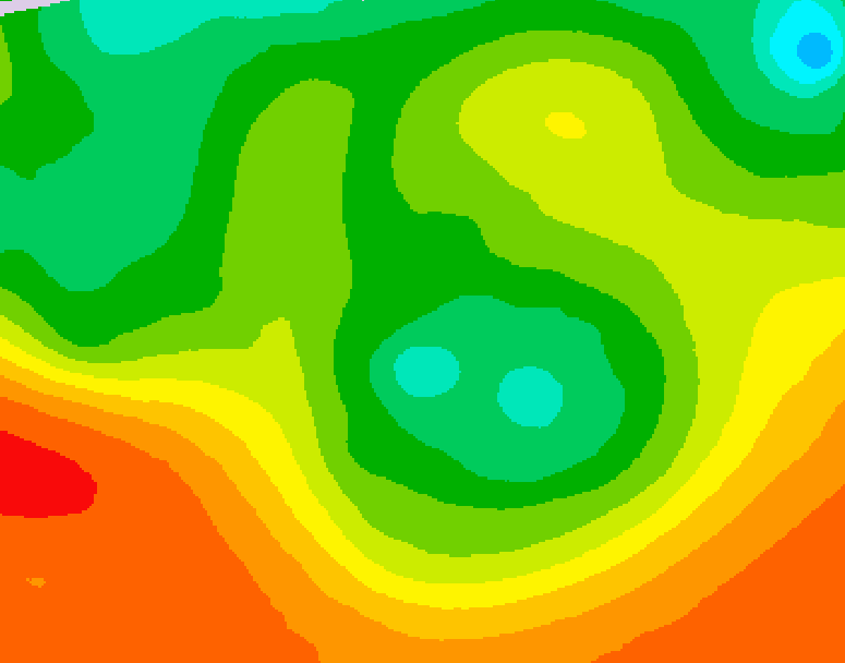 GDPS 500 millibar geopotential height 078 hour forecast chart for Canada based on 2026/06/13 0000Z data