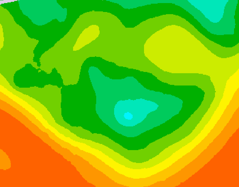 GDPS 500 millibar geopotential height 102 hour forecast chart for Canada based on 2026/06/13 0000Z data