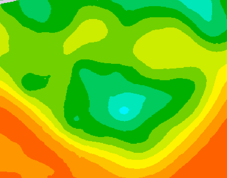 GDPS 500 millibar geopotential height 108 hour forecast chart for Canada based on 2026/06/13 0000Z data