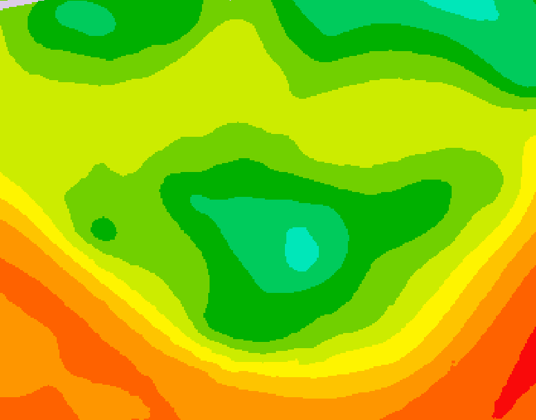 GDPS 500 millibar geopotential height 120 hour forecast chart for Canada based on 2026/06/13 0000Z data
