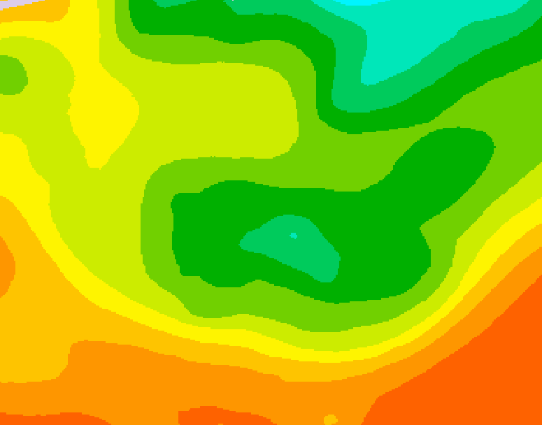 GDPS 500 millibar geopotential height 156 hour forecast chart for Canada based on 2026/06/13 0000Z data