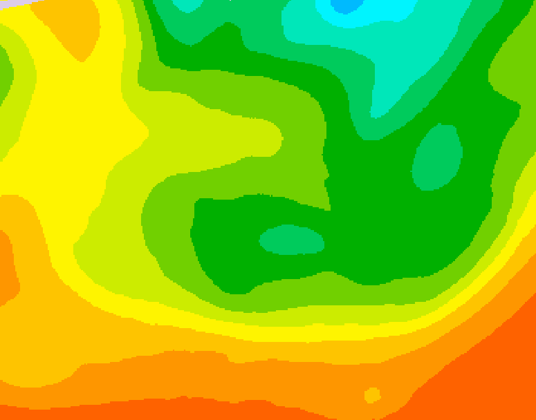 GDPS 500 millibar geopotential height 174 hour forecast chart for Canada based on 2026/06/13 0000Z data