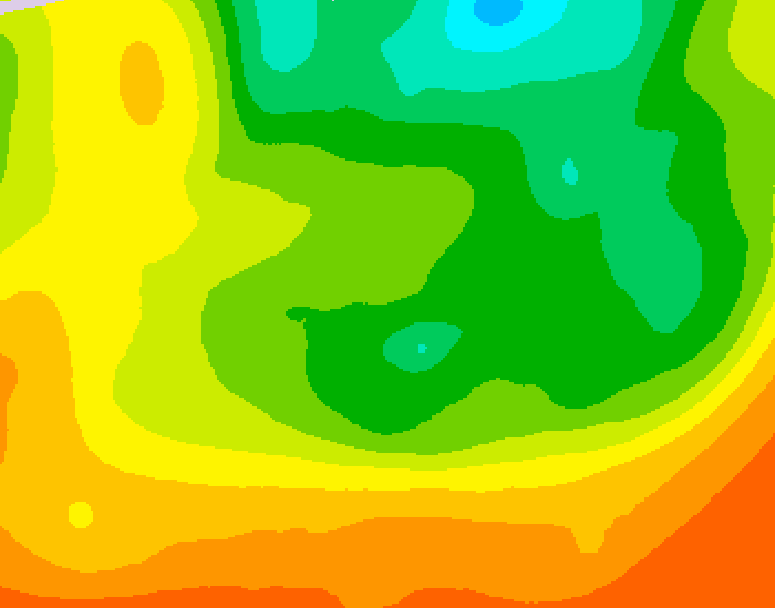 GDPS 500 millibar geopotential height 186 hour forecast chart for Canada based on 2026/06/13 0000Z data
