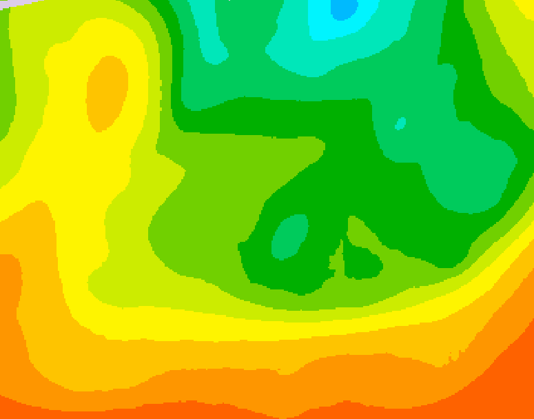 GDPS 500 millibar geopotential height 198 hour forecast chart for Canada based on 2026/06/13 0000Z data