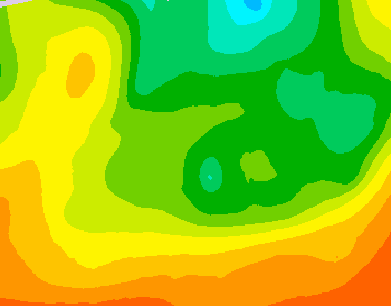 GDPS 500 millibar geopotential height 204 hour forecast chart for Canada based on 2026/06/13 0000Z data