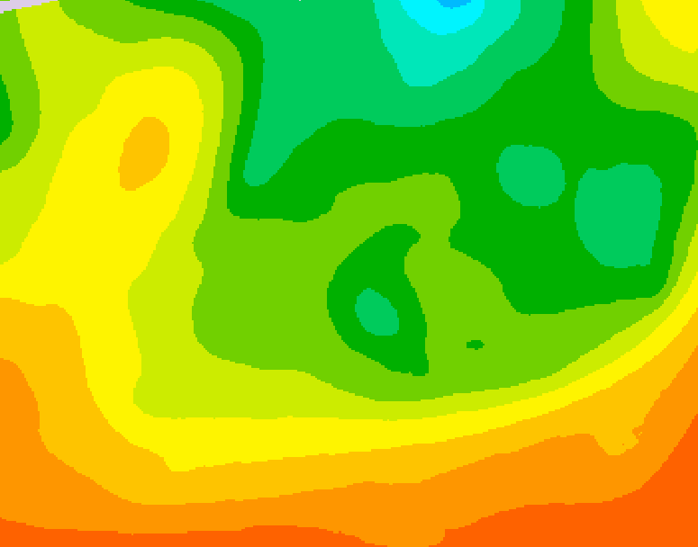 GDPS 500 millibar geopotential height 210 hour forecast chart for Canada based on 2026/06/13 0000Z data