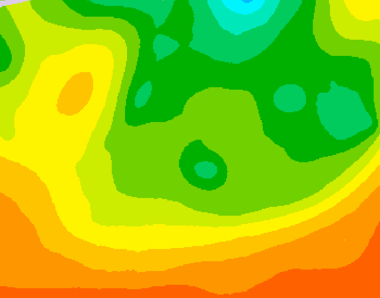 GDPS 500 millibar geopotential height 216 hour forecast chart for Canada based on 2026/06/13 0000Z data